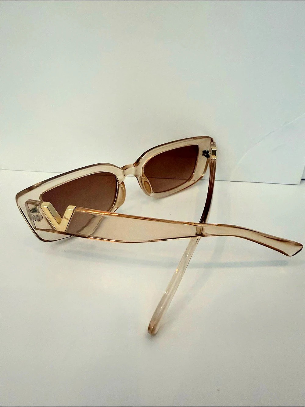 VLogo Signature Rectangular Sunglasses